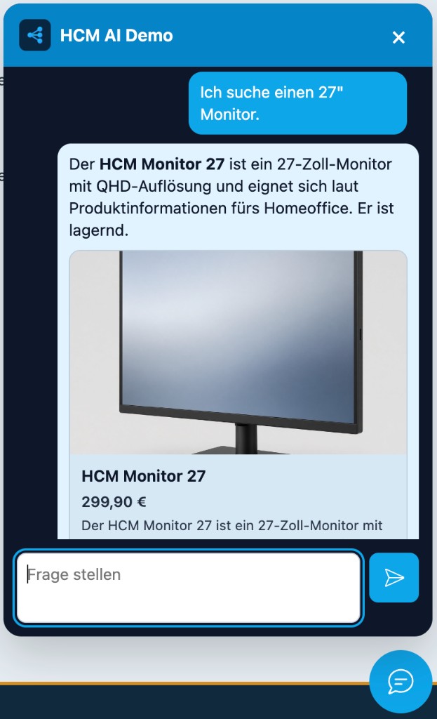 Ich suche einen 27-Zoll-Monitor.
